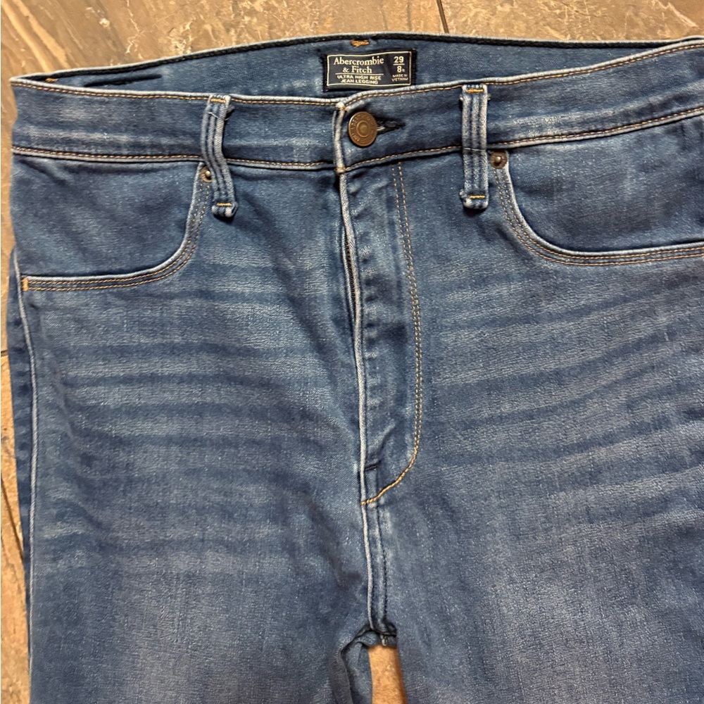 Abercrombie & Fitch Women's Skinny Jean Leggings - Picture 2 of 7